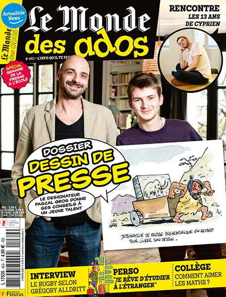Abonnement Le Monde des Ados  Enfants 9 à 13 ans