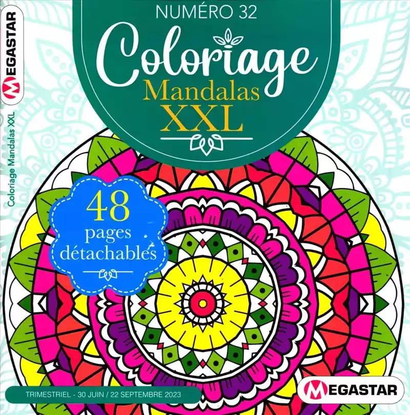 ABONNEMENT COLORIAGE MANDALAS XXL UNI-PRESSE