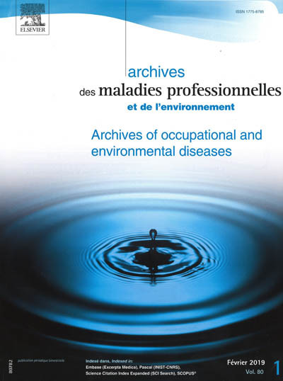 Archives des maladies professionnelles