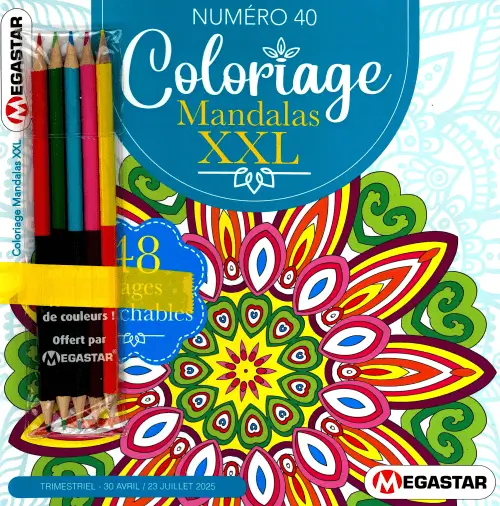 ABONNEMENT COLORIAGE MANDALAS XXL UNI-PRESSE