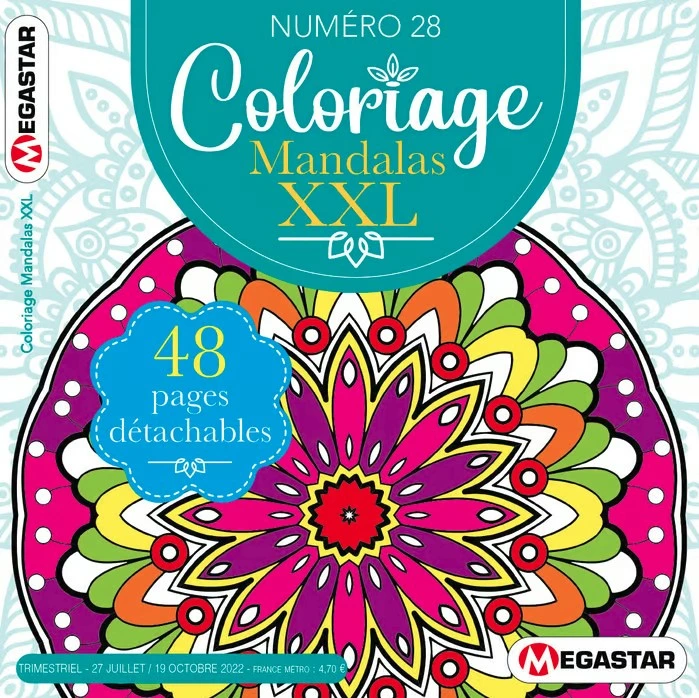 Coloriage mandalas XXL