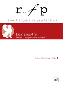 Abonnement revu française de psychanalyse presse médicale