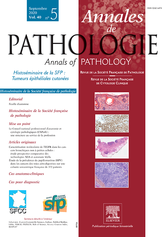 Annales de pathologie