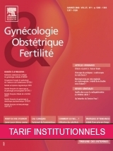 Abonnement Gynécologie obstétrique fertilité et sénologie