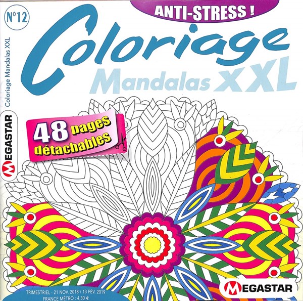 Coloriage Mandalas Xxl Magazine Jeux Abonnement Uni Presse
