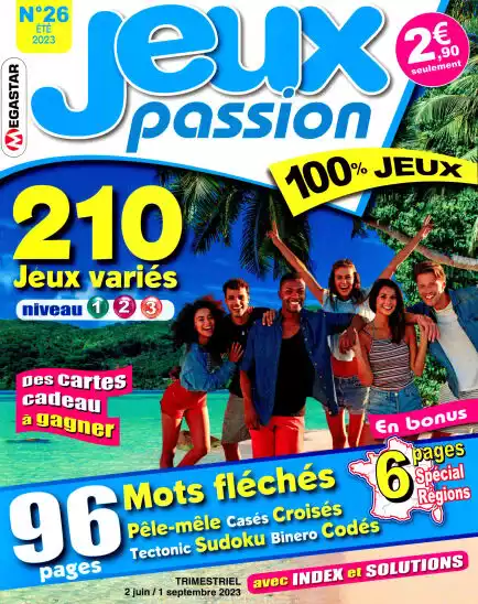 ABONNEMENT JEUX PASSION UNI-PRESSE