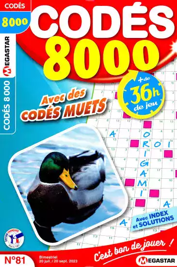 Codés 8 000