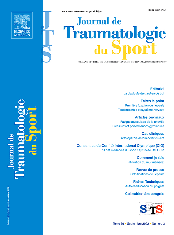 Journal de traumatologie du sport