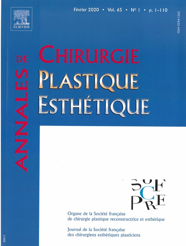 Annales de Chirurgie plastique et esthétique