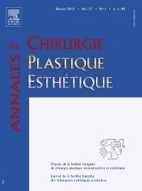 Abonnement Annales de Chirurgie plastique et esthétique