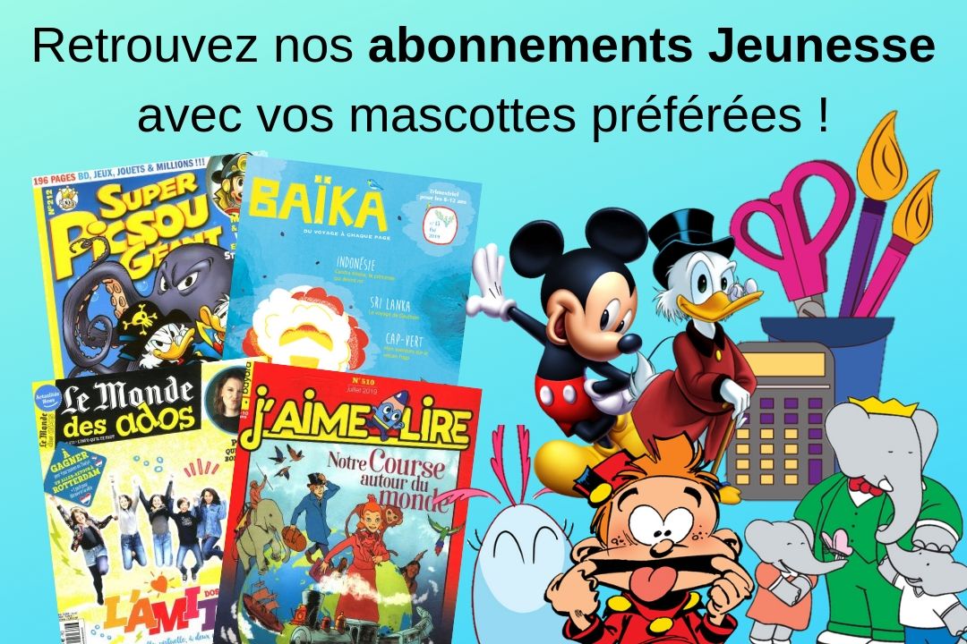 Jeunesse Magazines Uni Presse Abonnement MGLUVSzpq