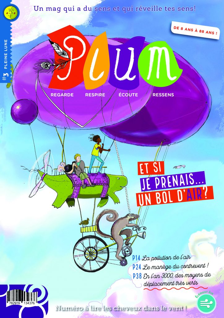 Plum Magazine ( pour une livraison en librairie ou à l'école )