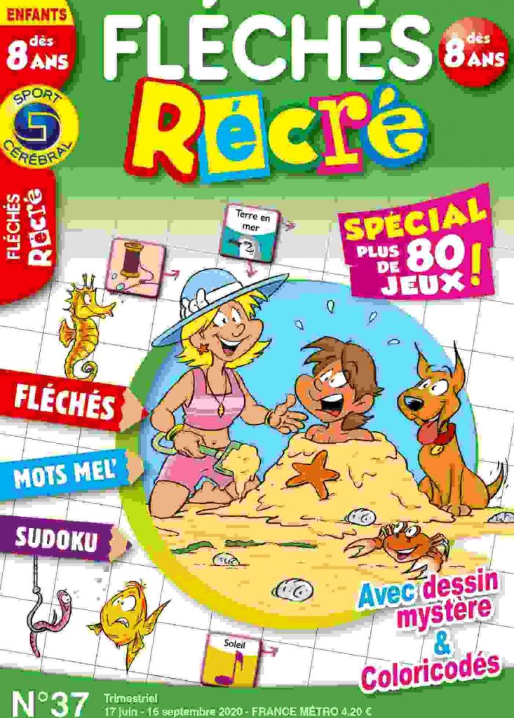 Fléchés Récré Magazine Jeux Enfants