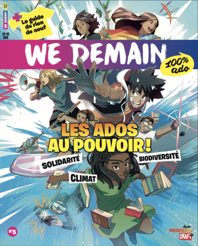 WE DEMAIN 100% ADO  ( pour une livraison en librairie ou à l'école )