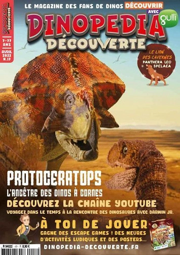 Abonnement Dinopédia découvertes