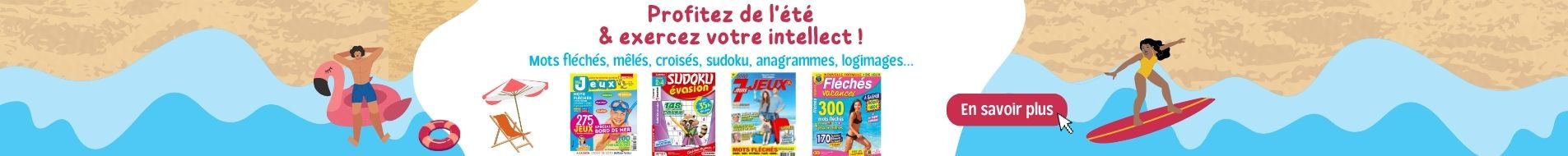 Magazines Jeux été-UNI-Presse