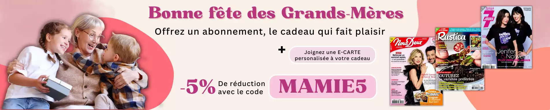 bannière fête des grand mères FR desktop