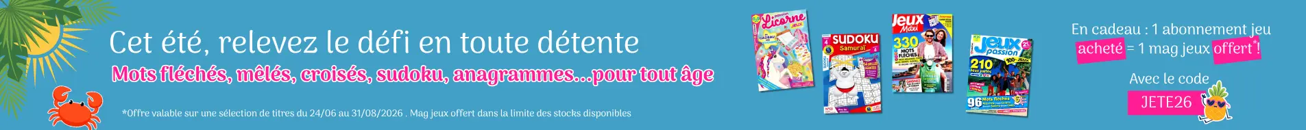 OP Jeux été 2026 - Banniere CATEGORIE Culture desktop 1905 x 190 px FR