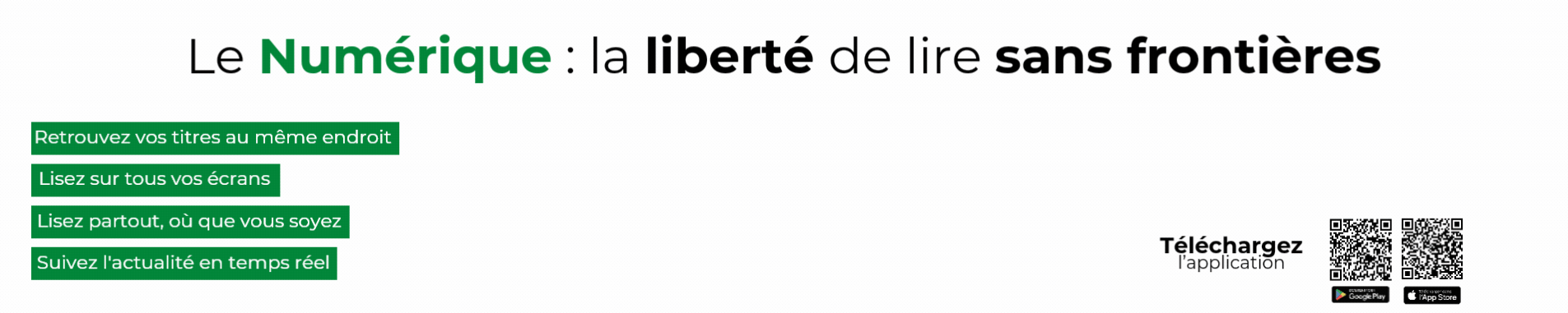 Bannière numérique FR