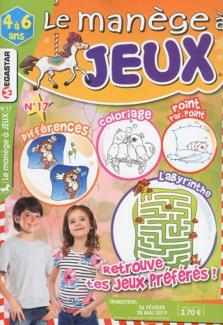 Abonnement Manège à Jeux 4/6 ans