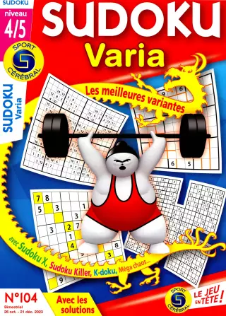 Grilles de Sudoku gratuites en ligne Sport Cérébral®