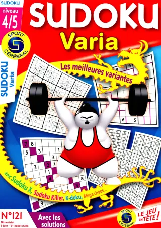 Sudoku Varia niveau 4-5
