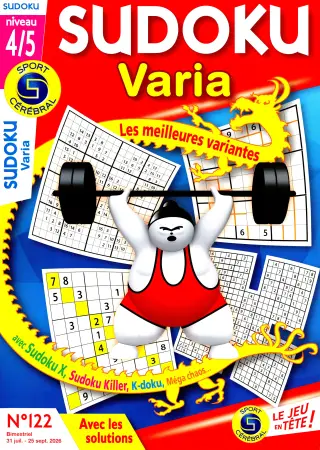 Sudoku Varia niveau 4-5