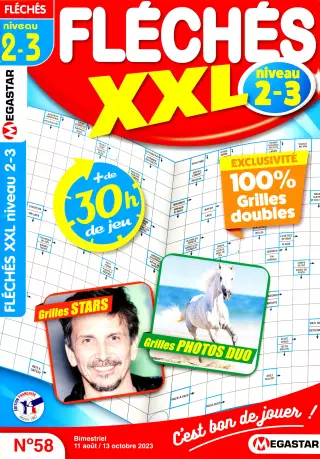 Fléchés XXL niveau 2/3