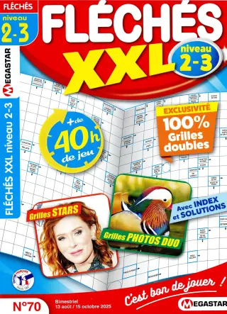 Fléchés XXL niveau 2/3