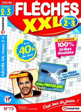 Fléchés XXL niveau 2/3