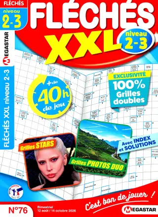 Fléchés XXL niveau 2-3