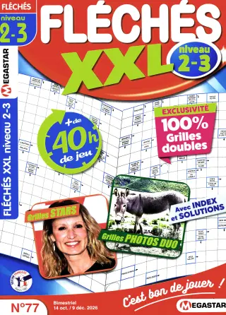 Fléchés XXL niveau 2-3