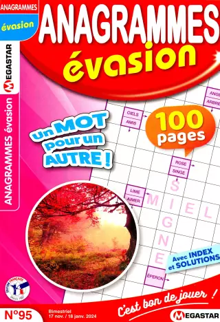 Anagrammes Évasion
