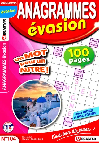 Anagrammes Évasion