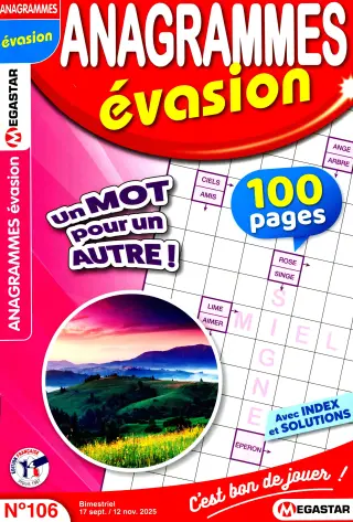 Anagrammes Évasion
