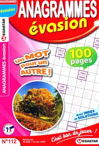 Anagrammes Évasion