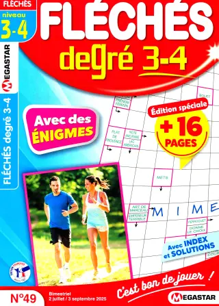Fléchés degré 3-4