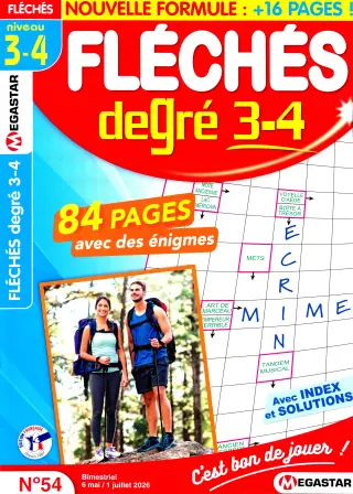 Fléchés degré 3-4