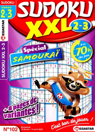 Sudoku XXL Niveau 2-3