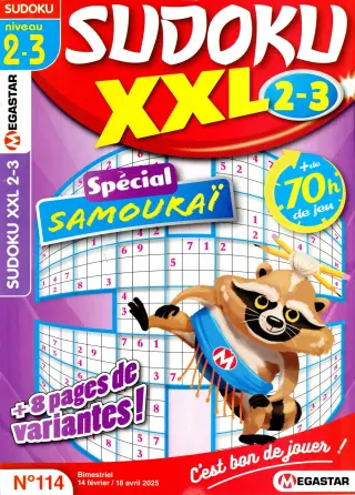 Sudoku XXL Niveau 2-3