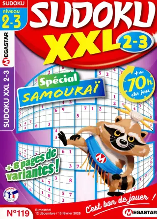Sudoku XXL Niveau 2-3