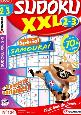 Sudoku XXL Niveau 2-3