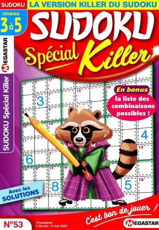 Sudoku Spécial Killer
