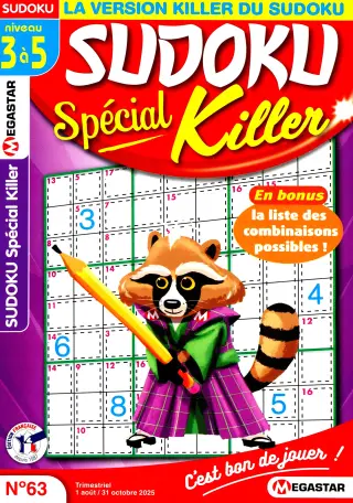 Sudoku Spécial Killer