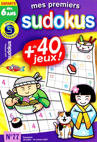 Mes premiers Sudokus ( pour une livraison à domicile )