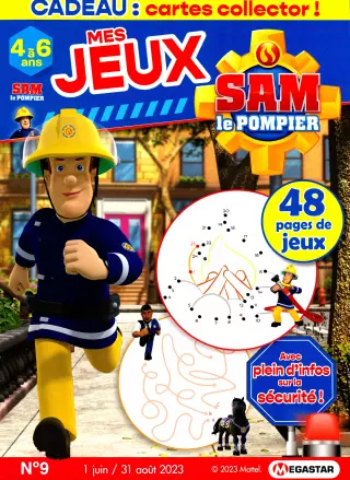 Mes jeux Sam le pompier 