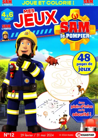 Mes jeux Sam le pompier 
