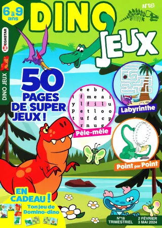 Abonnement Magazine Dino-Jeux