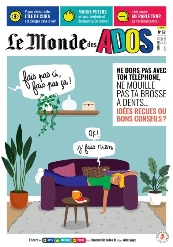 Magazine Subscription Le Monde des Ados - Uni-Presse