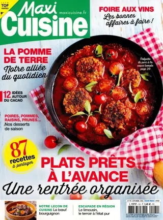 Abonnement magazine Maxi Cuisine